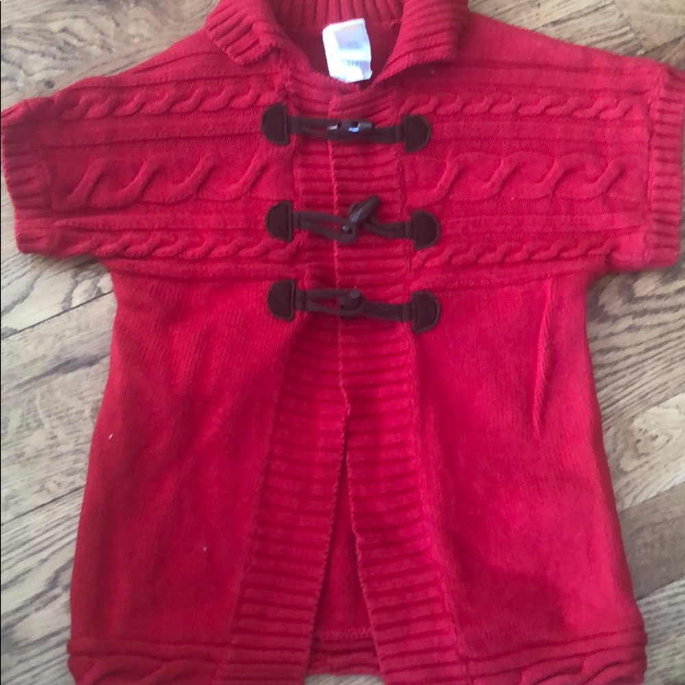 Gymboree shirtsleeve sweater. Size 5